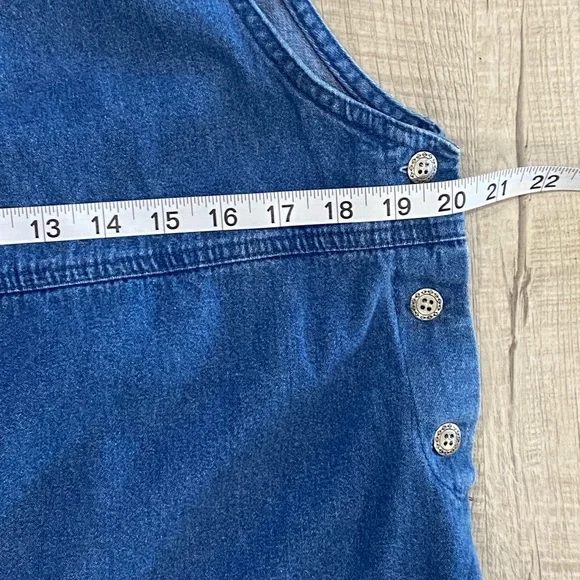 Casual Blue Denim Midi Dress - Picture 8 of 10